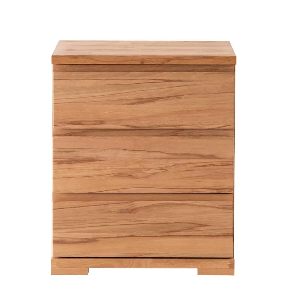 Kernbuche Nachtschrank 50 cm breit - Nelucan