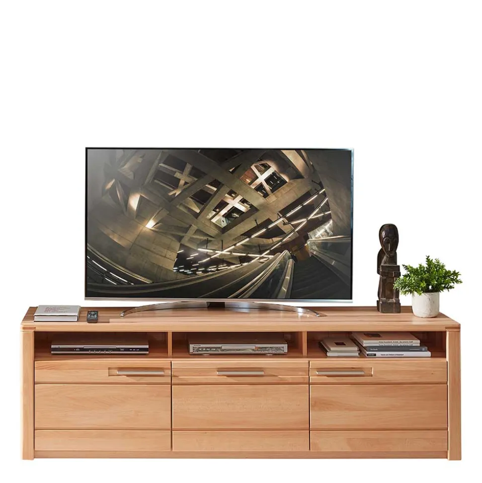 Kernbuche TV Lowboard 190 cm breit - Amyonta