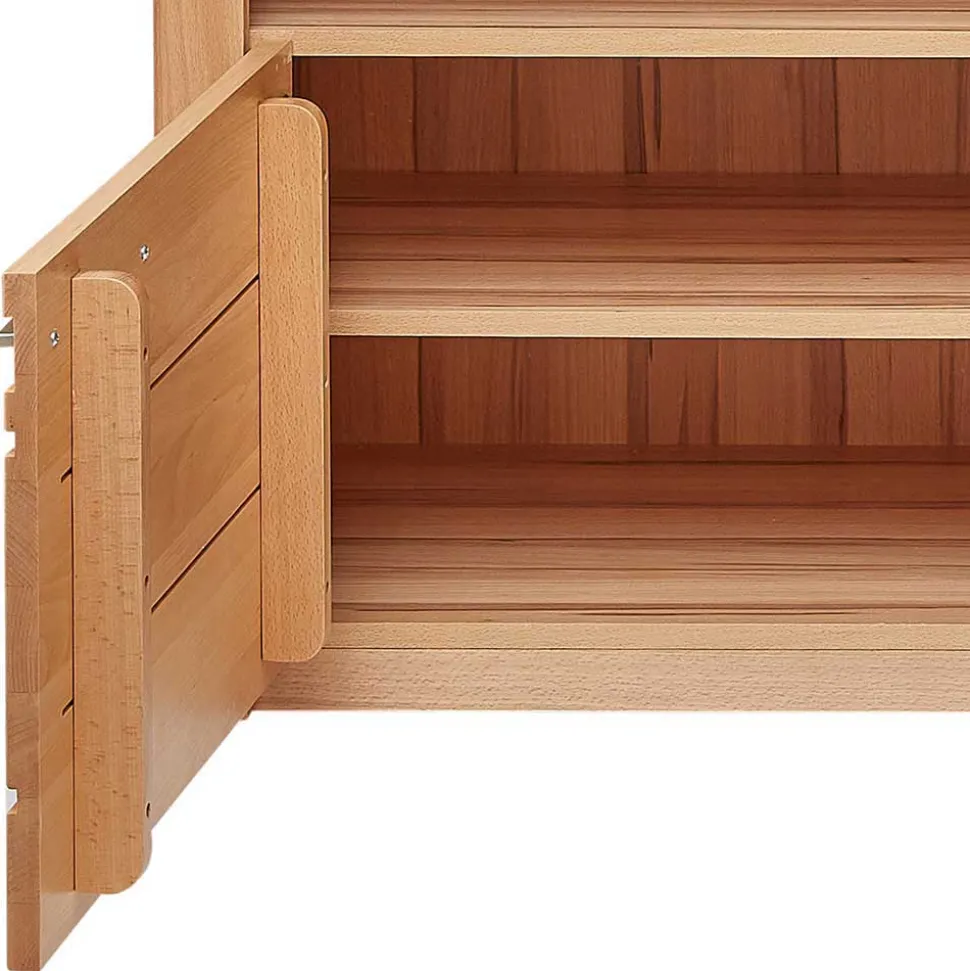 Kernbuche TV Lowboard 190 cm breit - Amyonta