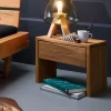 Kiefernholz Nachtkonsole mit Schublade - Duane