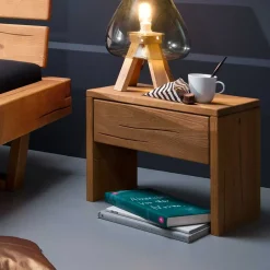 Kiefernholz Nachtkonsole mit Schublade - Duane