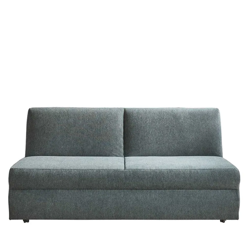 Klappsofa für zwei Personen in Graugrün - Legero