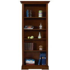 Klassisches Bücherregal mit fünf Fächern - Istefanio