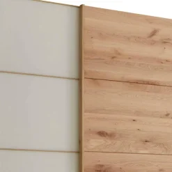 Kleiderschrank 250 cm breit mit zwei Höhen - Nikoba