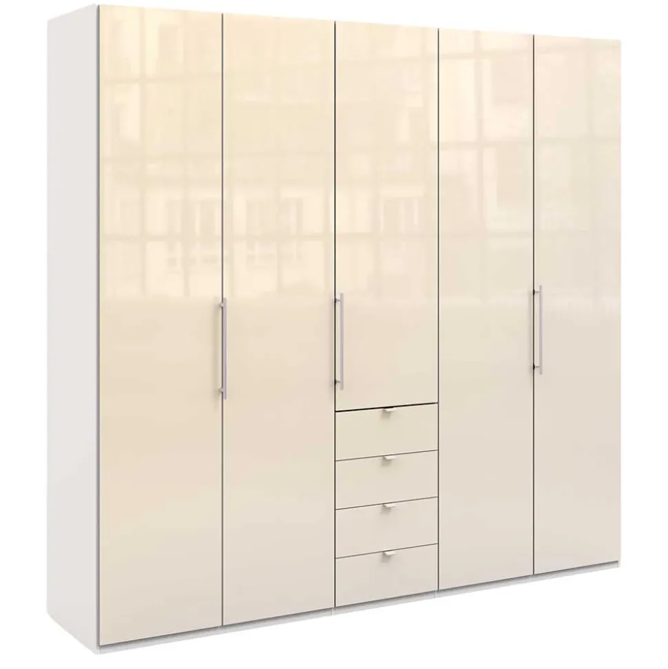 Kleiderschrank für modernes Schlafzimmer in Creme - Zidarie