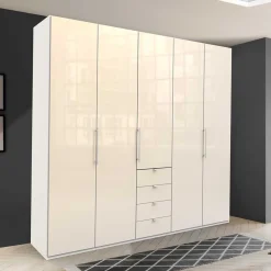 Kleiderschrank für modernes Schlafzimmer in Creme - Zidarie