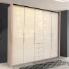 Kleiderschrank fürs Schlafzimmer in Creme - Rativian