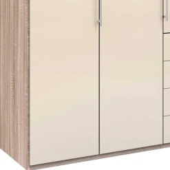Kleiderschrank fürs Schlafzimmer in Creme - Rativian