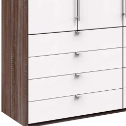 Kleiderschrank fürs Schlafzimmer mit zwei Türen - Tivierto