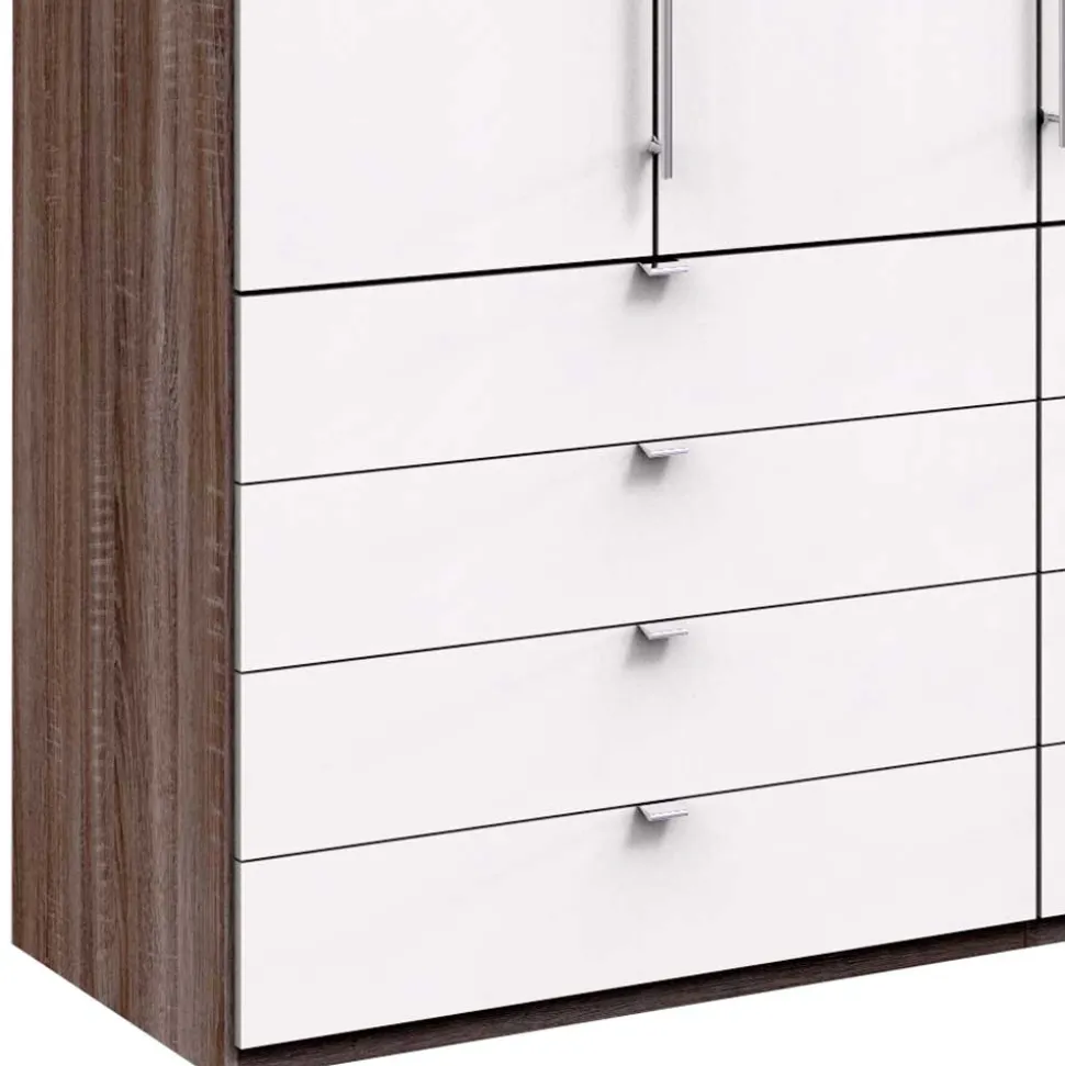 Kleiderschrank fürs Schlafzimmer mit zwei Türen - Tivierto