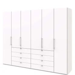 Kleiderschrank fürs Schlafzimmer mit Metallgriffen - Donpiave