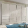 Kleiderschrank in Champagner Glasfront - Vilicita