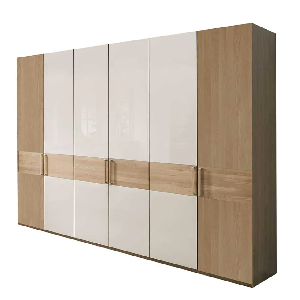 Kleiderschrank mit 6 Türen 300 cm breit - Emdsiva