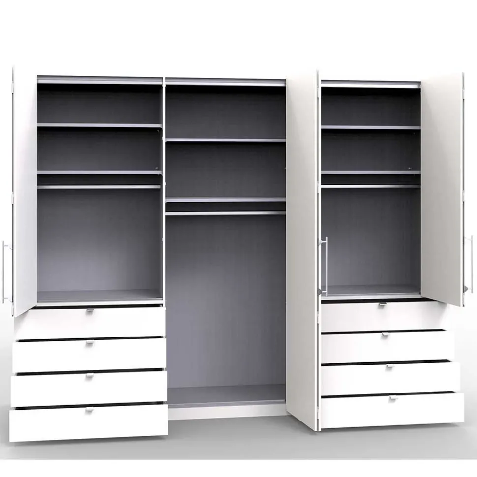 Kleiderschrank mit acht Schubladen - Bosays