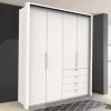 Kleiderschrank mit Falttüren & Schubladen - Donpiave