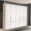 Kombi Schlafzimmerschrank mit neun Schubladen - Vaclyn