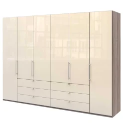 Kombi-Schlafzimmer-Kleiderschrank in Creme - Casilla
