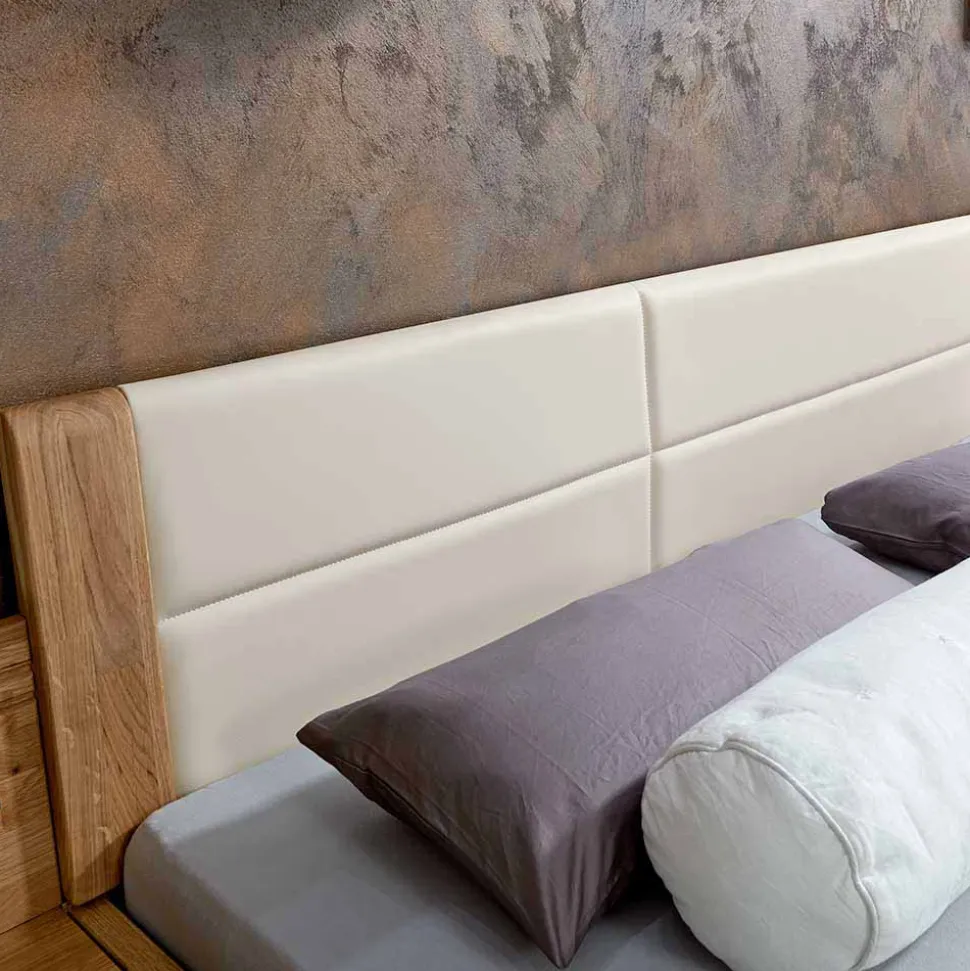 Komfort Doppelbett Anglesia und Nachttisch Set (dreiteilig)