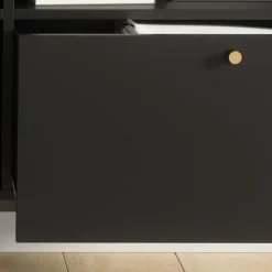 Kommode in Schwarz mit Gold - Groot