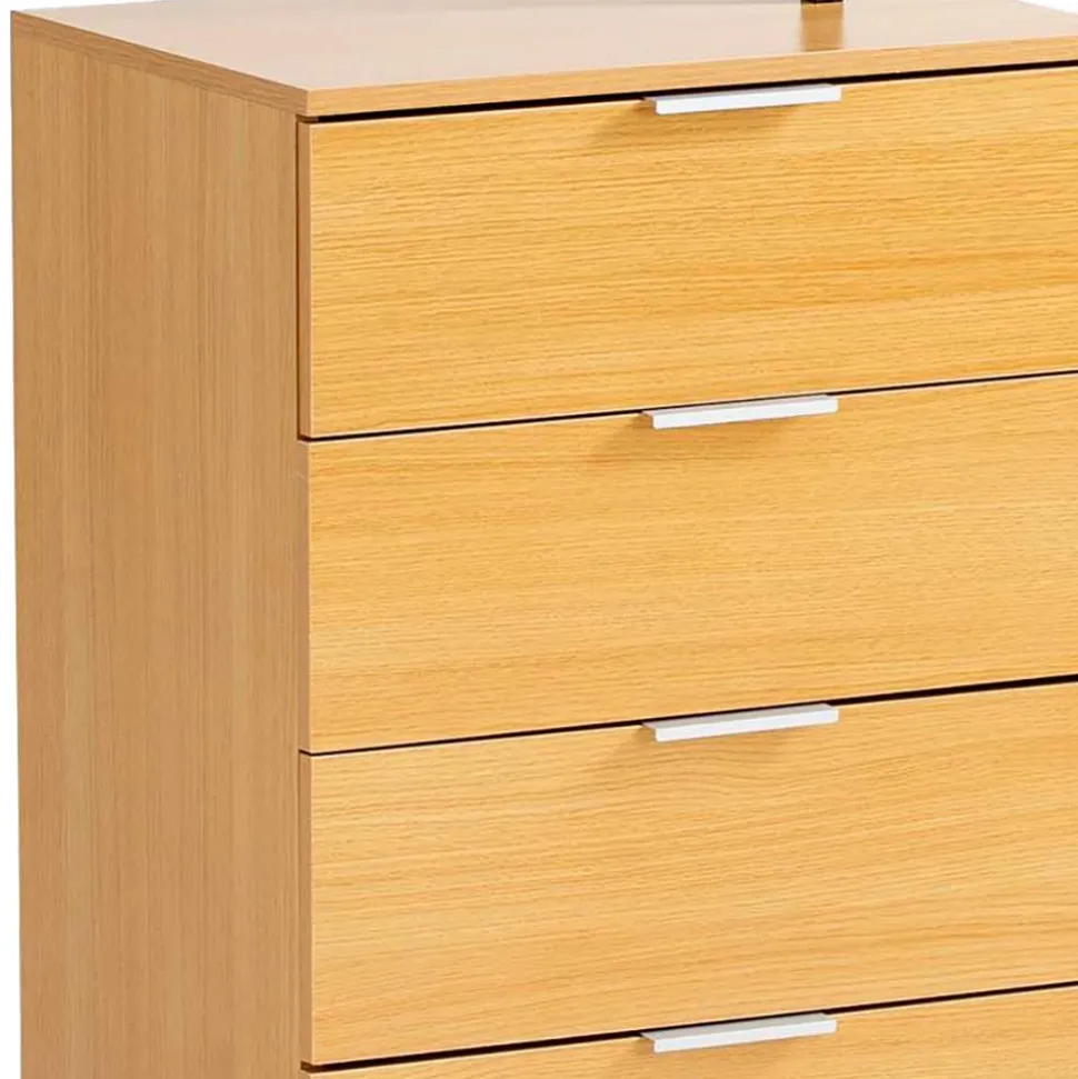 Kompakte Standgarderobe mit Spiegel - Jannick