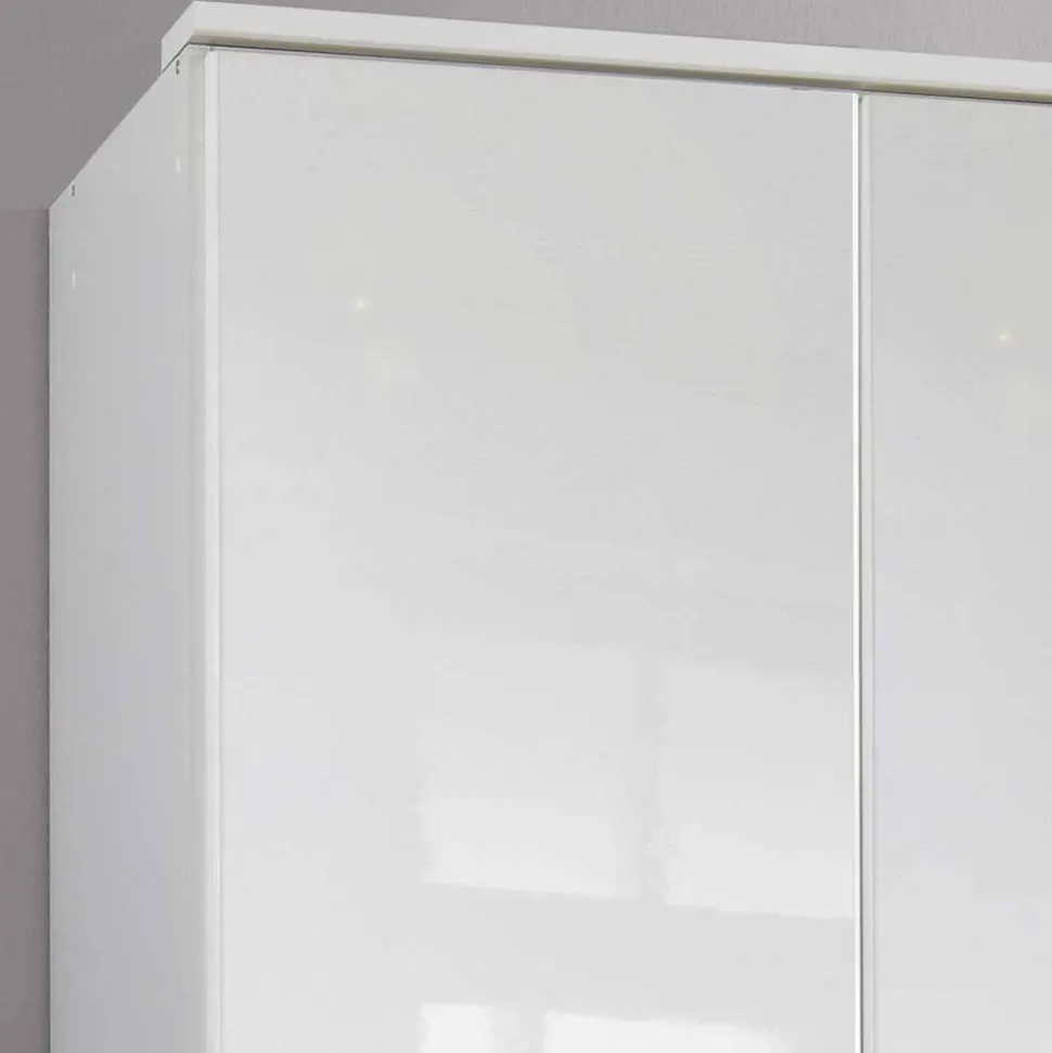 Kompakter Kleiderschrank in Weiß - Venture