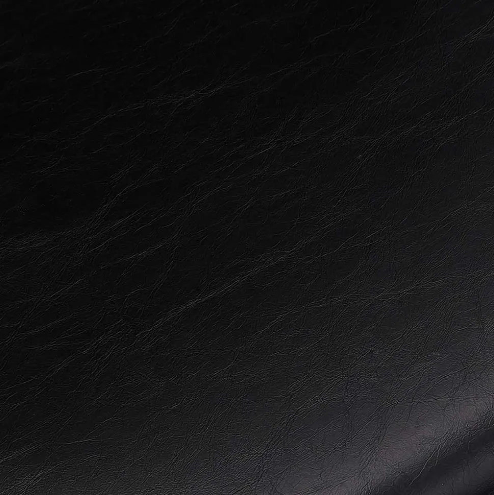 Kunstleder Barstuhl in Schwarz - Bennetto (2er Set)