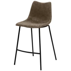 Kunstleder Polsterstuhl mit 65 cm Sitzhöhe - Nelu