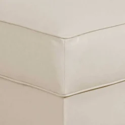 Kunstledersessel in Beige mit Buche Natur - Charleen