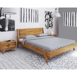 Kurzes Bett mit Unterlänge 190 cm - Hardus (dreiteilig)