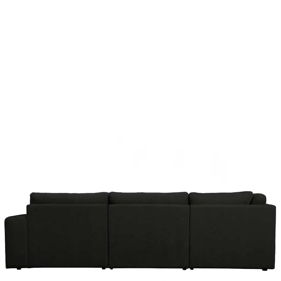 L Sofa aus Webstoff in Anthrazit - Jilatov