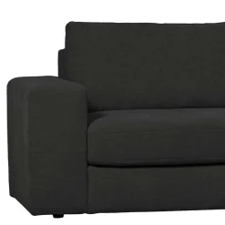 L Sofa aus Webstoff in Anthrazit - Jilatov