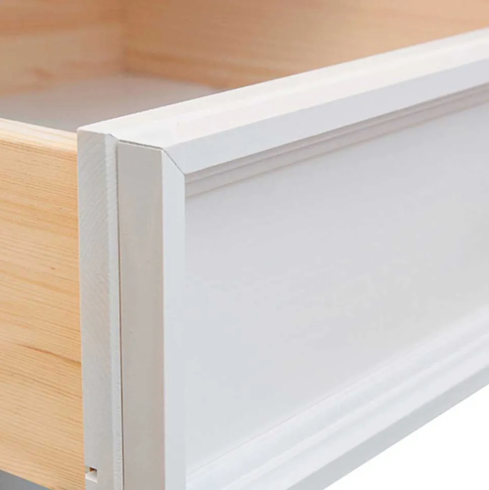 Landhaus Anrichte mit Metallgriffen - Bordona