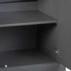 Landhaus Buffetschrank in Grau & Braun - Nepplan
