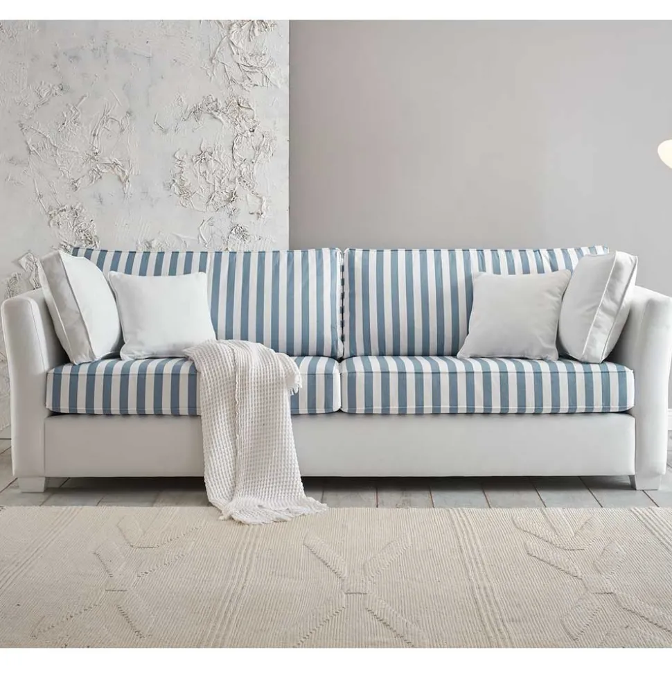 Landhaus Couch gestreift - Ganbriassa