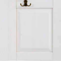 Landhaus Garderobenpaneel in Lamellen Kassetten Optik - Axdonira