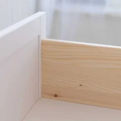 Landhaus Highboard aus Kiefer zweifarbig - Zalya