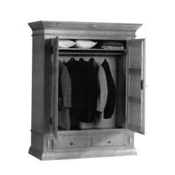 Landhaus Kleiderschrank aus Fichte - Futura