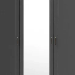 Landhaus Kleiderschrank mit Spiegel - Zenuvra