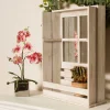 Landhaus Regal im Fenster Look - Sialom