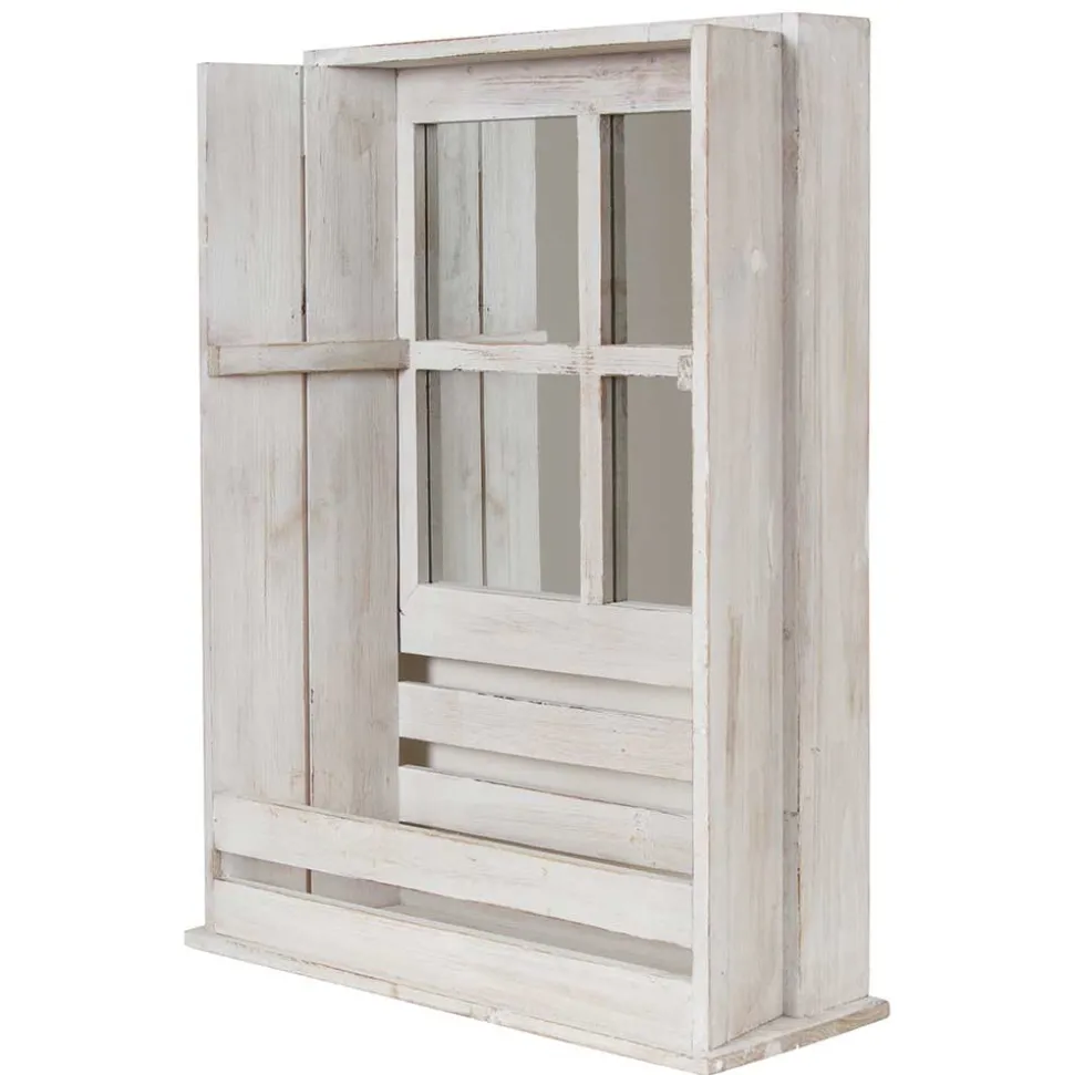 Landhaus Regal im Fenster Look - Sialom