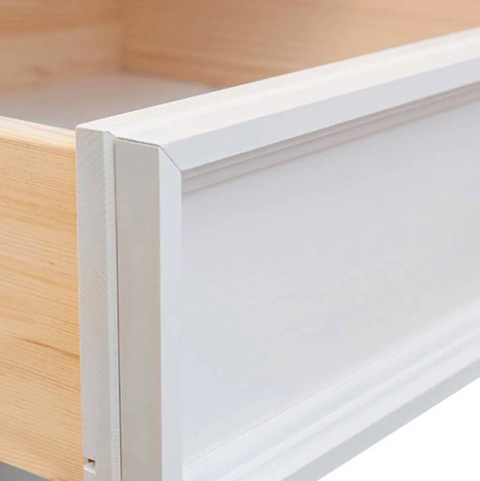 Landhaus Sideboard mit Glaseinsätzen - Bordona