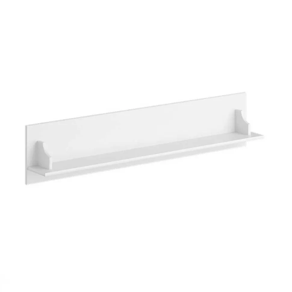 Landhaus Wandboard in Weiß lackiert - Indico (2er Set)