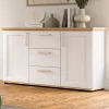 Landhaus-Sideboard in Weiß - Tocella