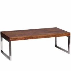 Loft Design Couchtisch Jimena mit Holz und Metall