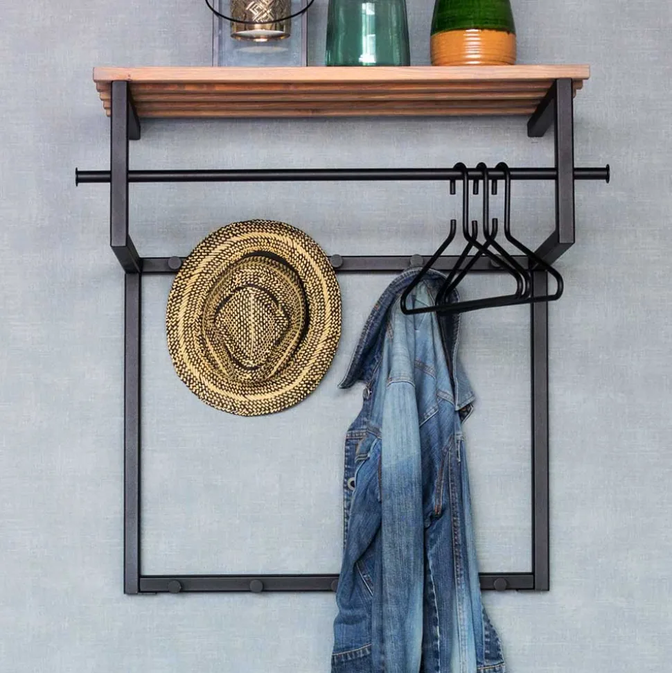 Loft Design-Wandgarderobe 76x76x34 cm - Minuto