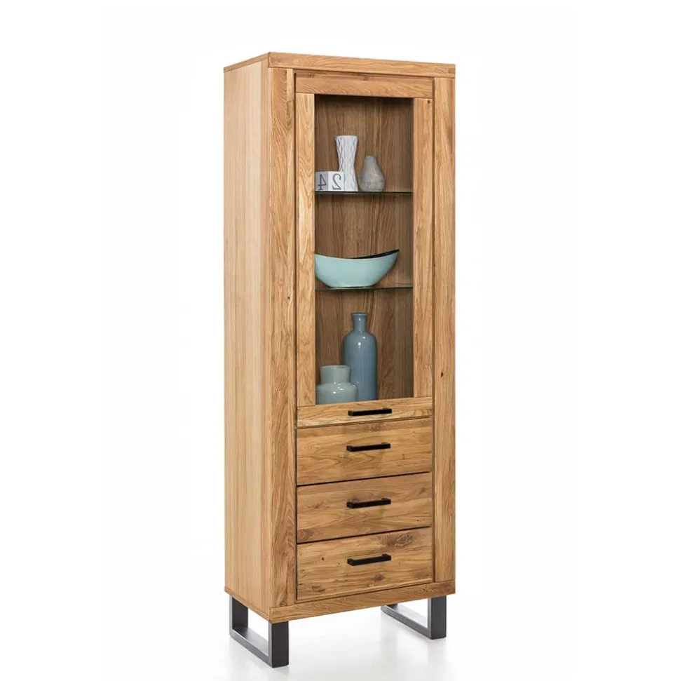 Loft Vitrine in Wildeiche teilmassiv - Arello