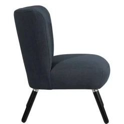 Loungesessel in Anthrazit und Schwarz - Hamzad