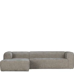 L-Sofa aus Stoff in Beigegrau - Babro