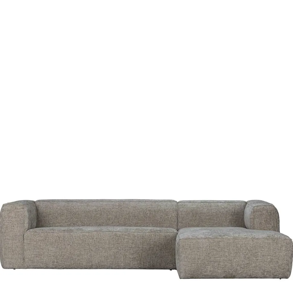L-Sofa aus Stoff in Beigegrau - Babro