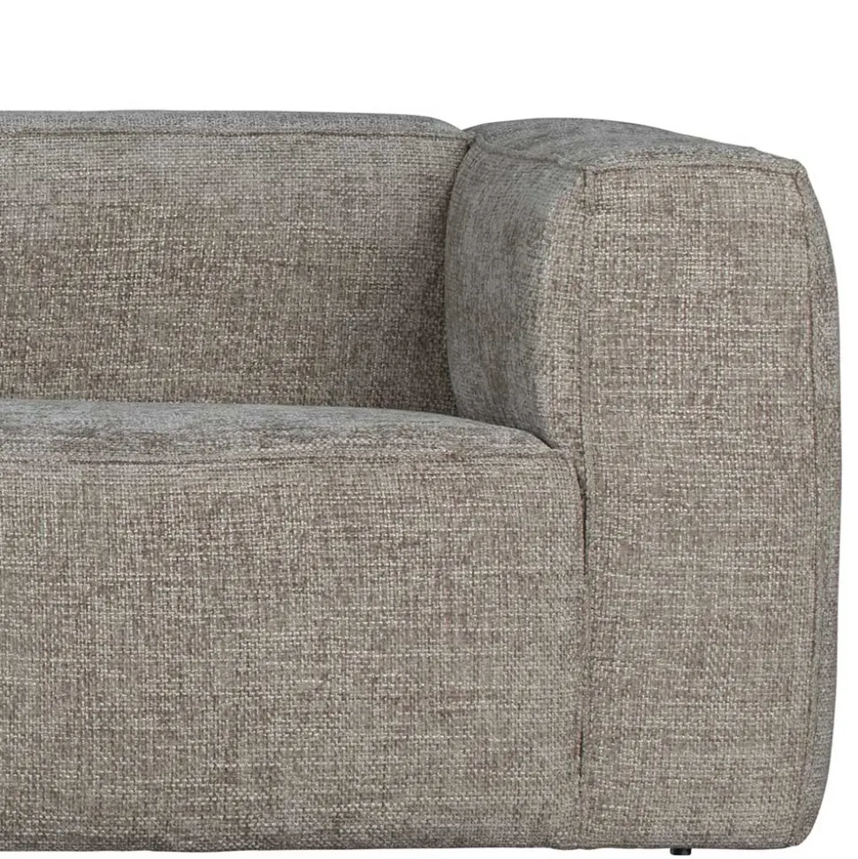 L-Sofa aus Stoff in Beigegrau - Babro